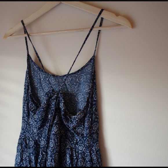 Blue boho dress - Picture 4 of 5